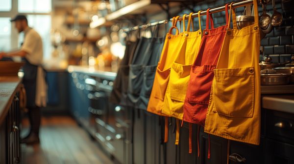 Découvrez des tabliers de cuisine de qualité