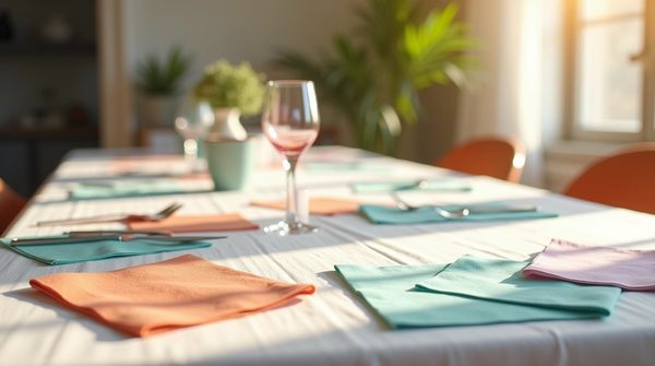 Emballez vos tables avec style : le succès des serviettes en papier personnalisées